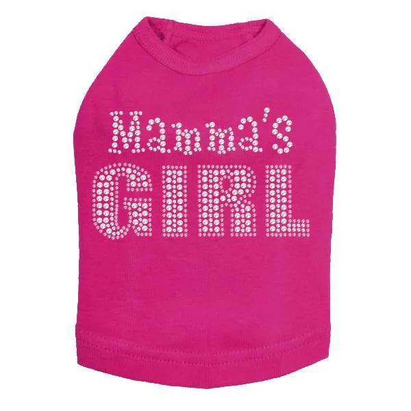 Mamma's Girl Rhinestone Dog Tank