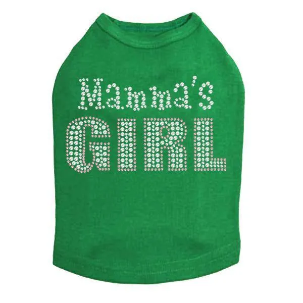 Mamma's Girl Rhinestone Dog Tank