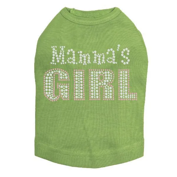 Mamma's Girl Rhinestone Dog Tank
