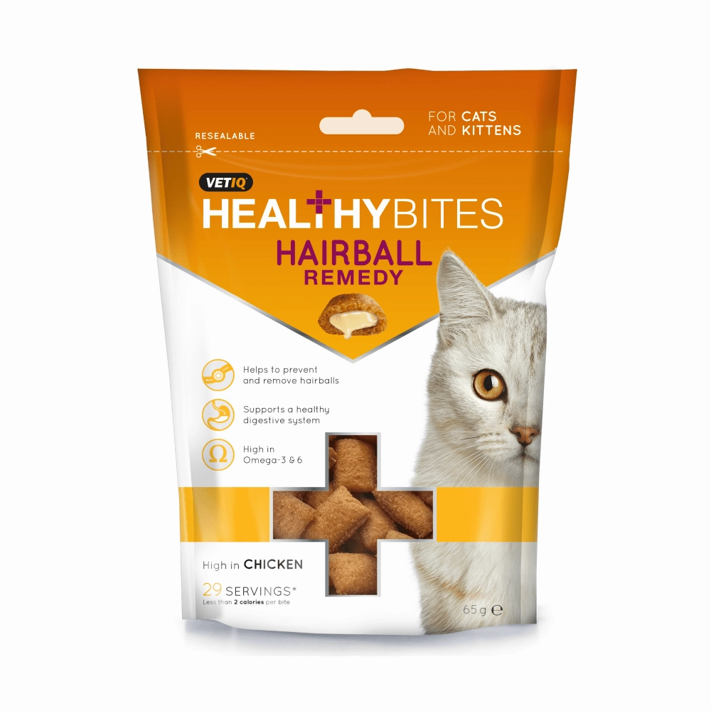 Mark and Chappell Healthy Bites Hairball Remedy Cat Treats