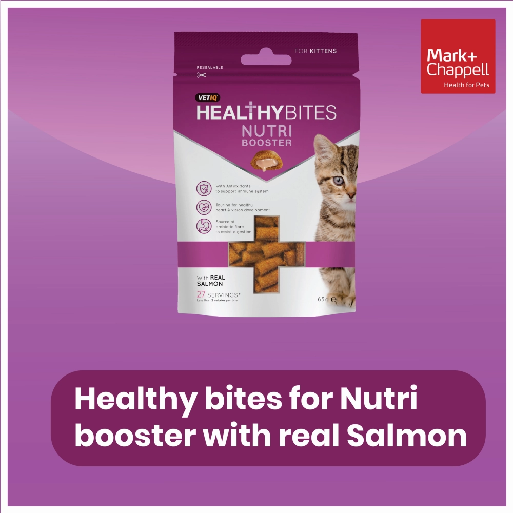 Mark and Chappell Healthy Bites Nutri Booster Kitten Treats