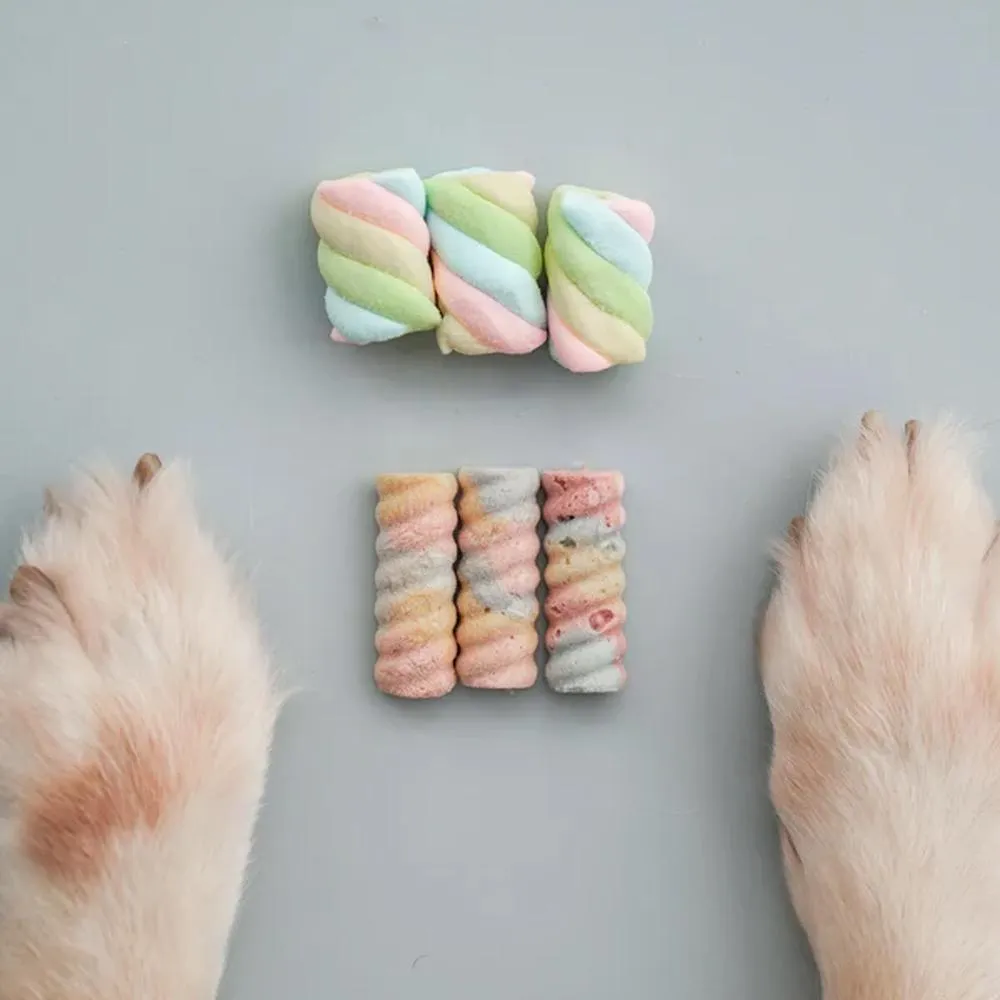 Marshmallow Swirl Freeze Dried Treats for Dogs and Cats