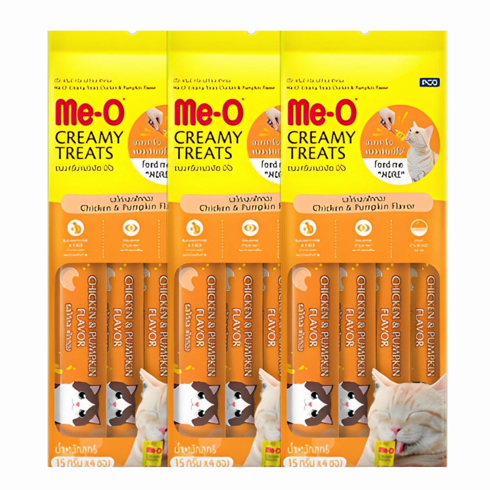 Me O Chicken and Pumpkin Cat Treat