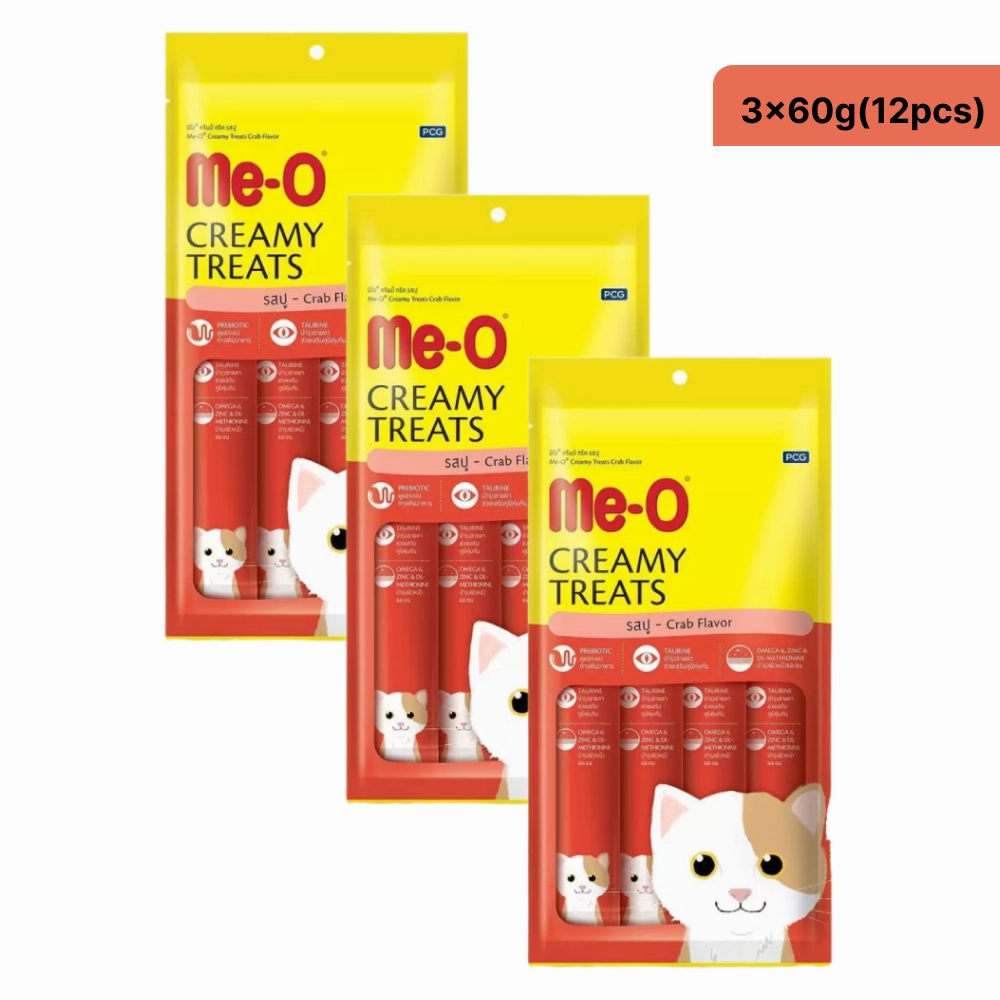 Me O Creamy Crab Cat Treats