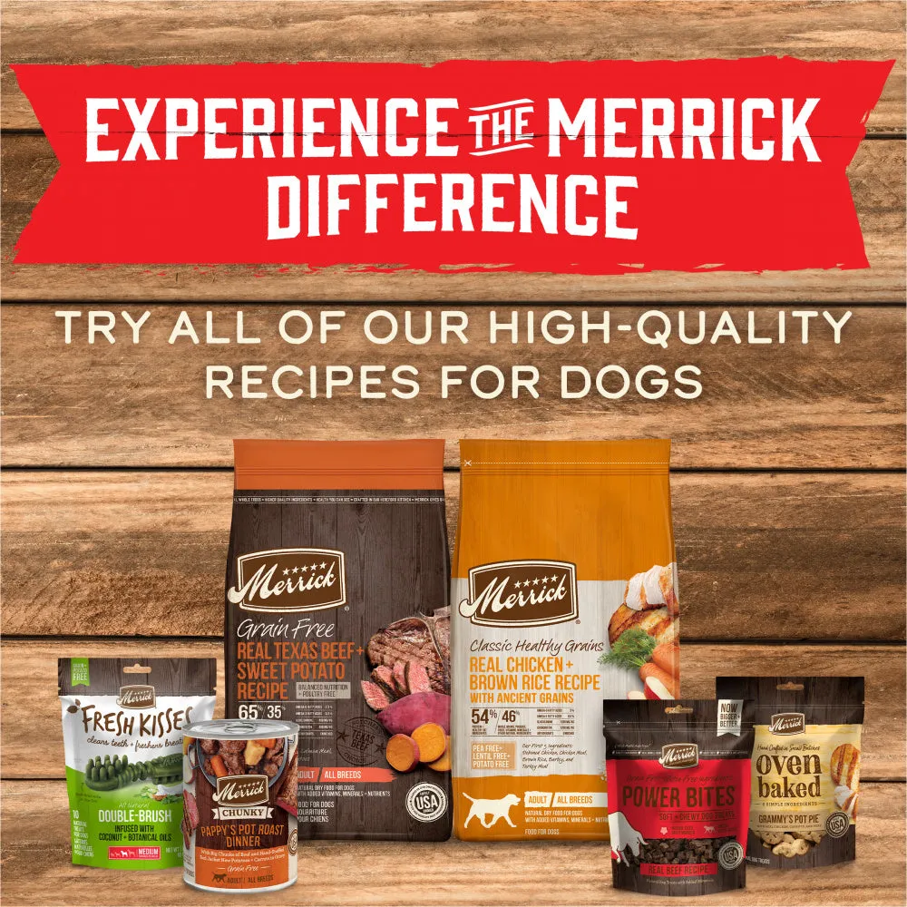 Merrick Grain Free Slow Cooked BBQ Kansas Style Pork Recipe Canned Dog Food