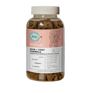 MicrocynAH PhD Dog Treats - Skin   Coat Health Formula 300g