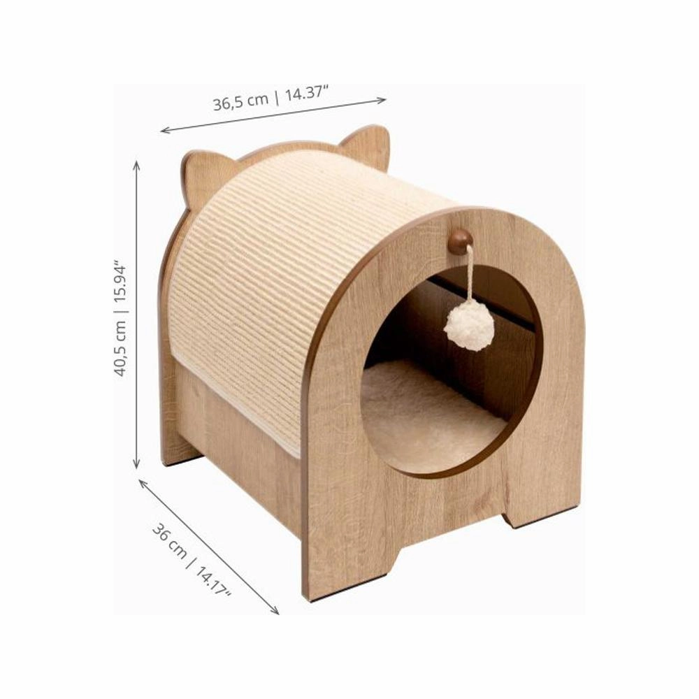 Minou Cat Hideout & Scratcher