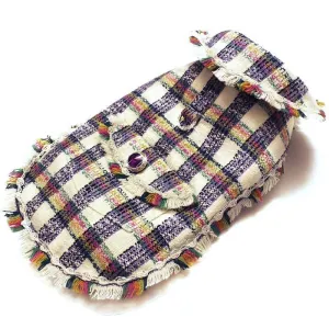 Miss Tweed Dog Harness Coat