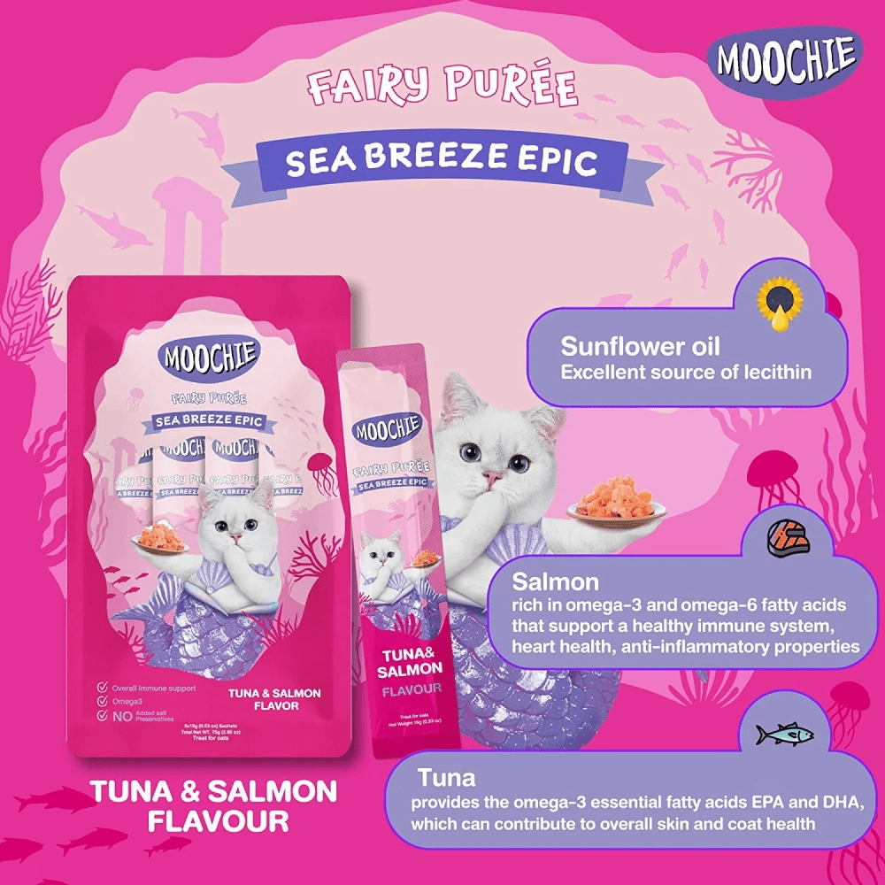 Moochie Tuna and Salmon Cat Treats
