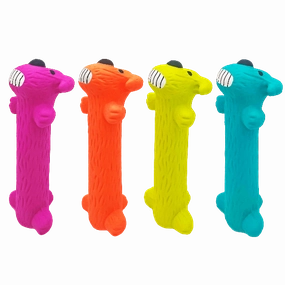 Multipet Loofa Latex Dog Toy