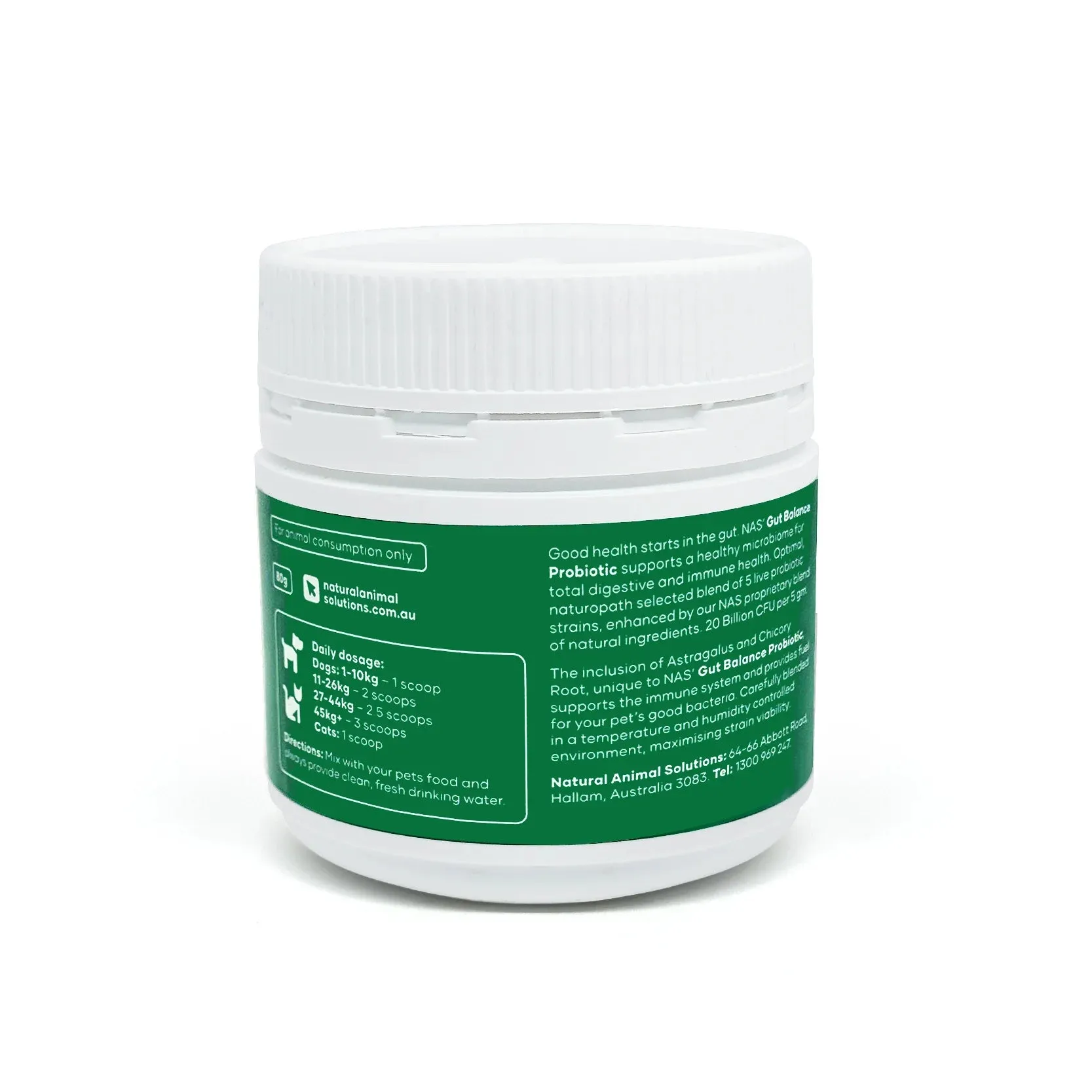 NAS - Gut Balance Probiotic 80g