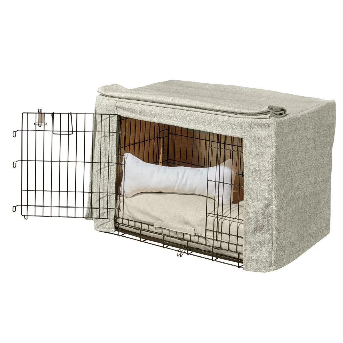 Natura Performance Double Door Dog Crate Cover