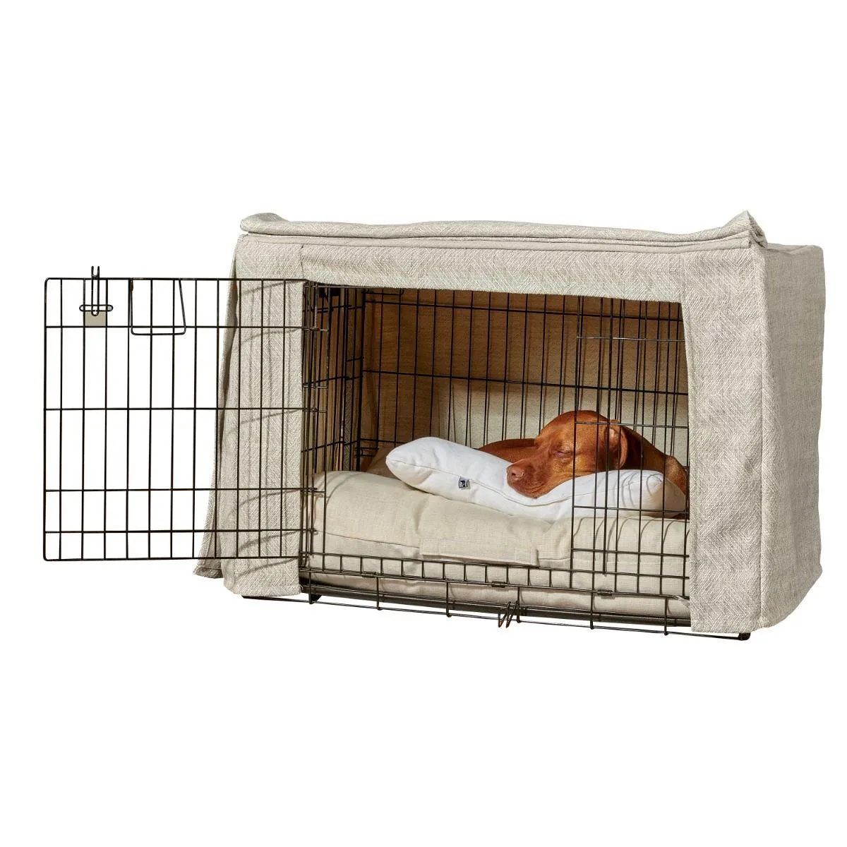 Natura Performance Double Door Dog Crate Cover