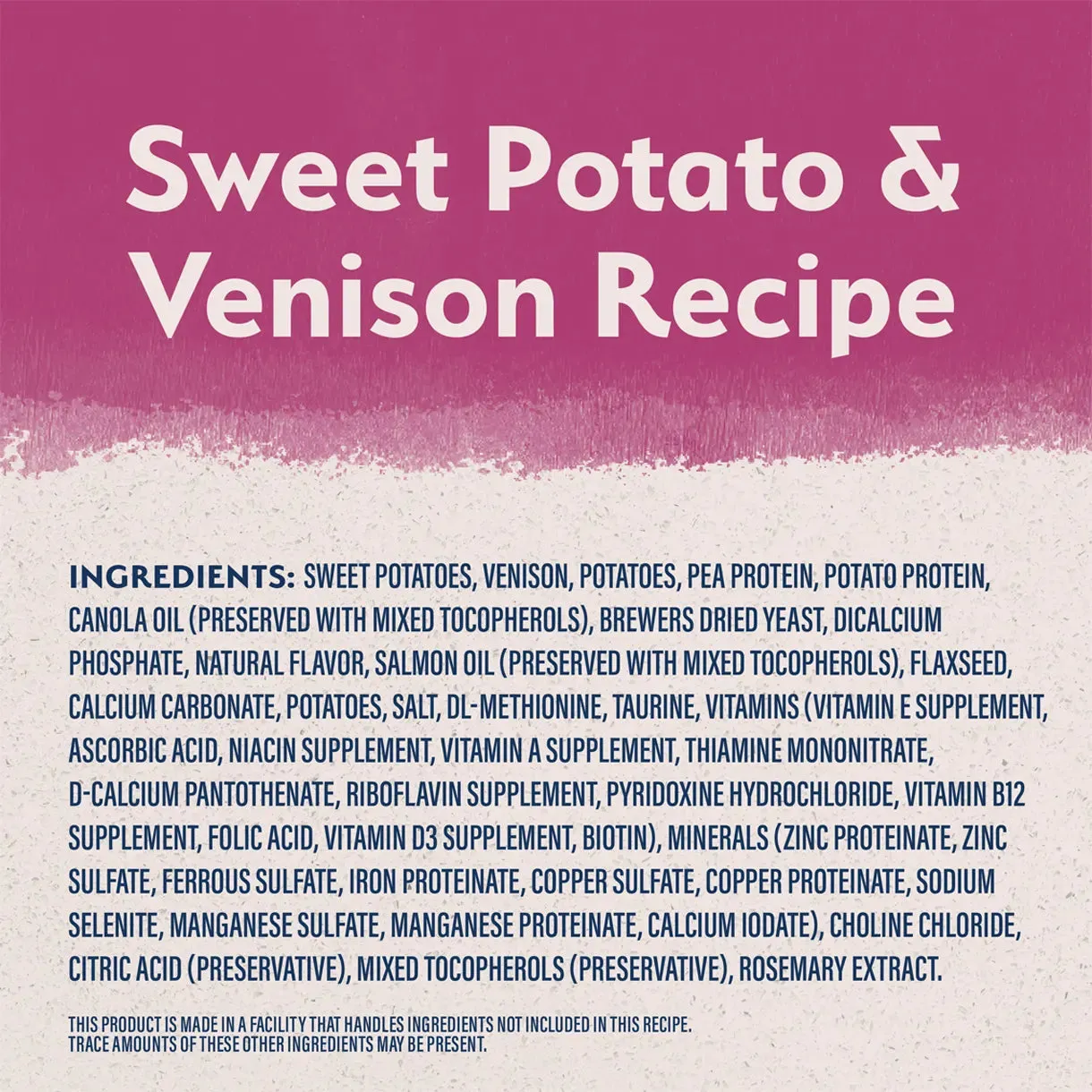 Natural Balance - Limited Ingredient Grain Free Venison & Sweet Potato Recipe for Dogs