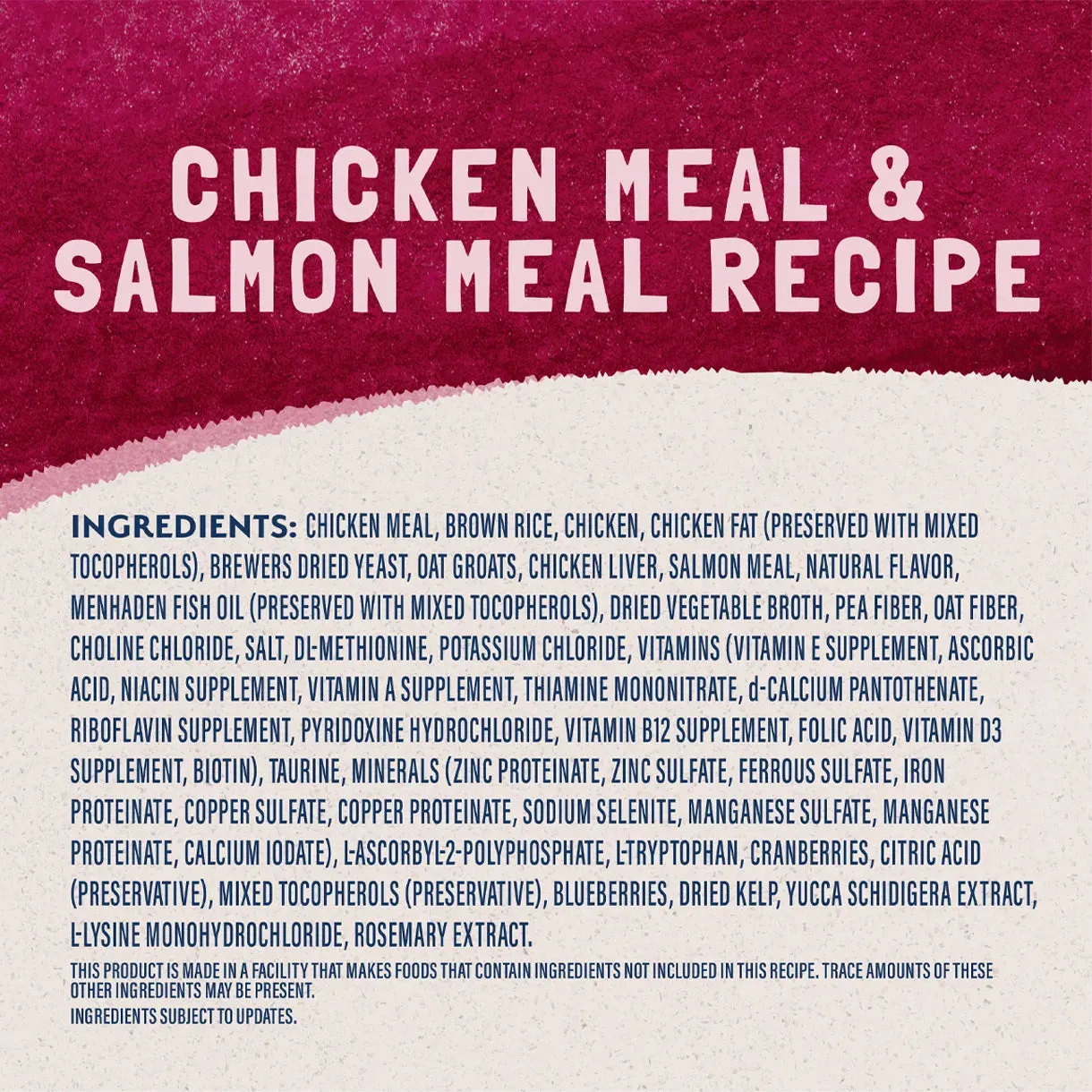 Natural Balance - Original Ultra Chicken & Salmon Recipe for Cats