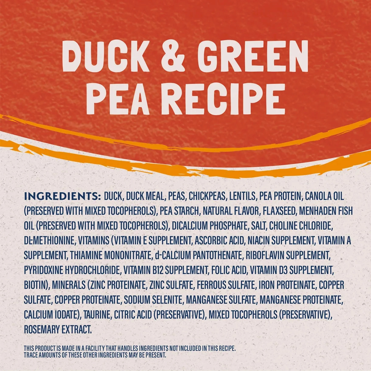 Natural Balance - Grain Free Duck & Green Pea Recipe for Cats