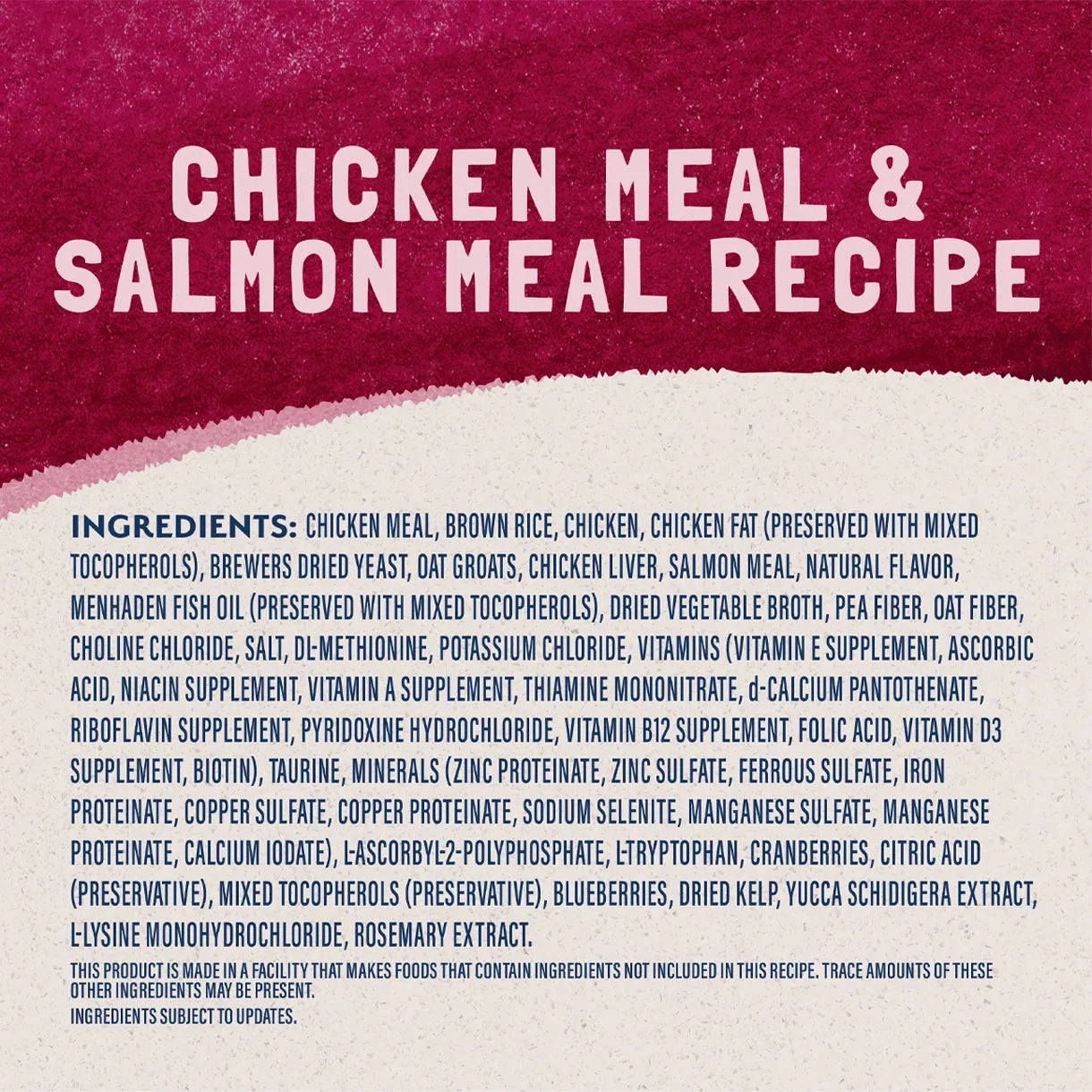 Natural Balance - Original Ultra Chicken & Salmon Recipe for Cats
