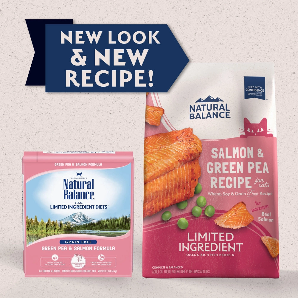 Natural Balance L.I.D. Limited Ingredient Diets Green Pea & Salmon Dry Cat Food