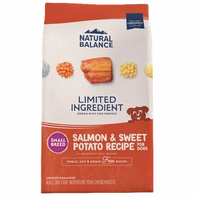 Natural Balance Limited Ingredient Salmon & Sweet Potato Small Breed Recipe Dry Dog Food