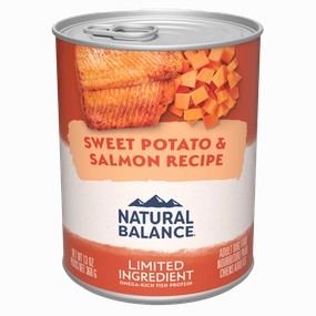 Natural Balance Limited Ingredient Sweet Potato & Salmon Recipe Canned Dog Food