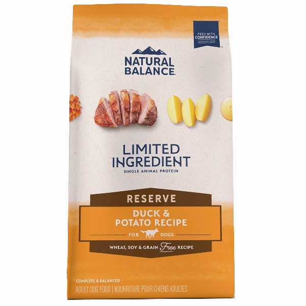 Natural Balance Reserve Grain Free Duck & Potato Recipe Dry Dog Food