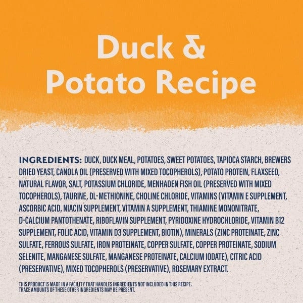Natural Balance Reserve Grain Free Duck & Potato Recipe Dry Dog Food