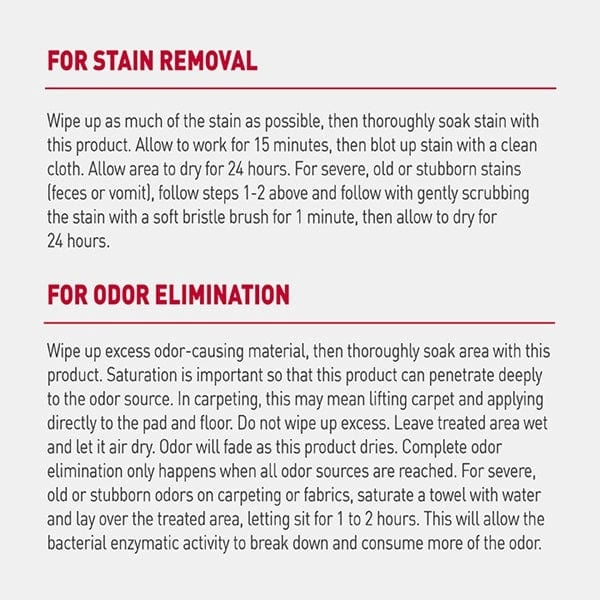 Nature's Miracle Advanced Stain & Odor Eliminator for Dogs