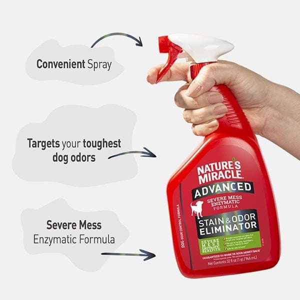 Nature's Miracle Advanced Stain & Odor Eliminator for Dogs