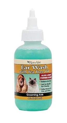 NaturVet Ear Wash 4 oz.