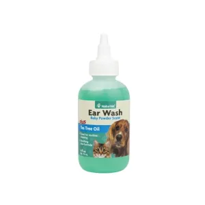 NaturVet - Ear Wash Liquid (Plus Tea Tree Oil)