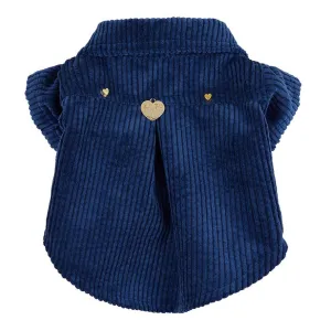 Navy Girl Dog Shirt