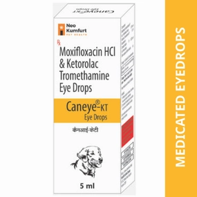 Neo Kumfurt Caneye KT Eye Drops for Dogs and Cats (5ml)