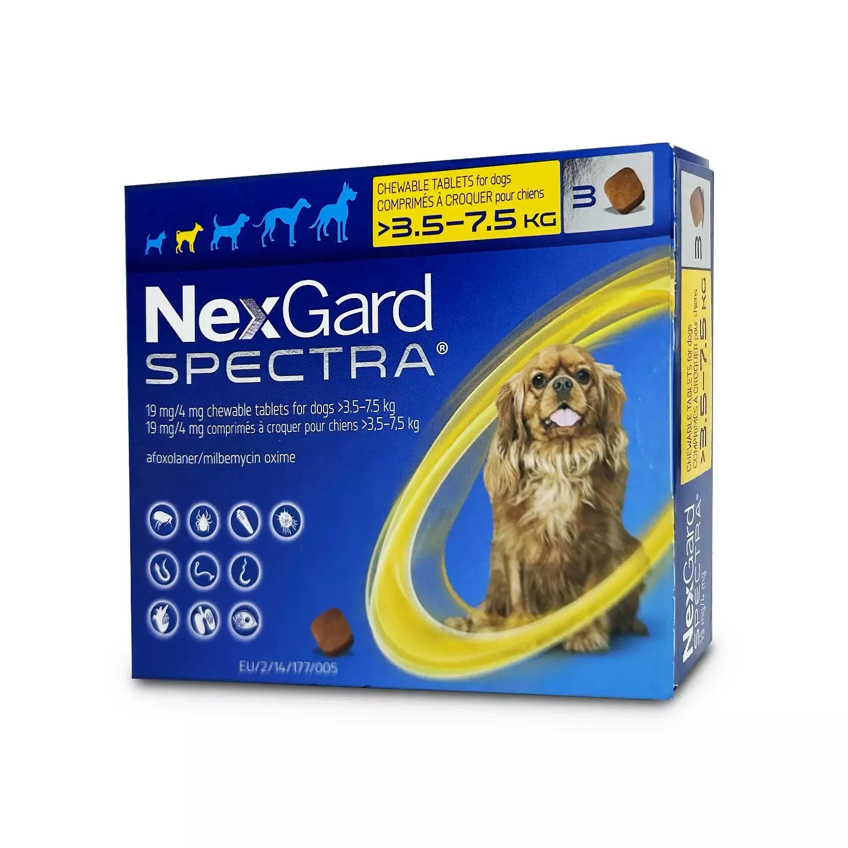 NexGard Spectra (Flea, Tick, Heartworm and Worm Prevention)