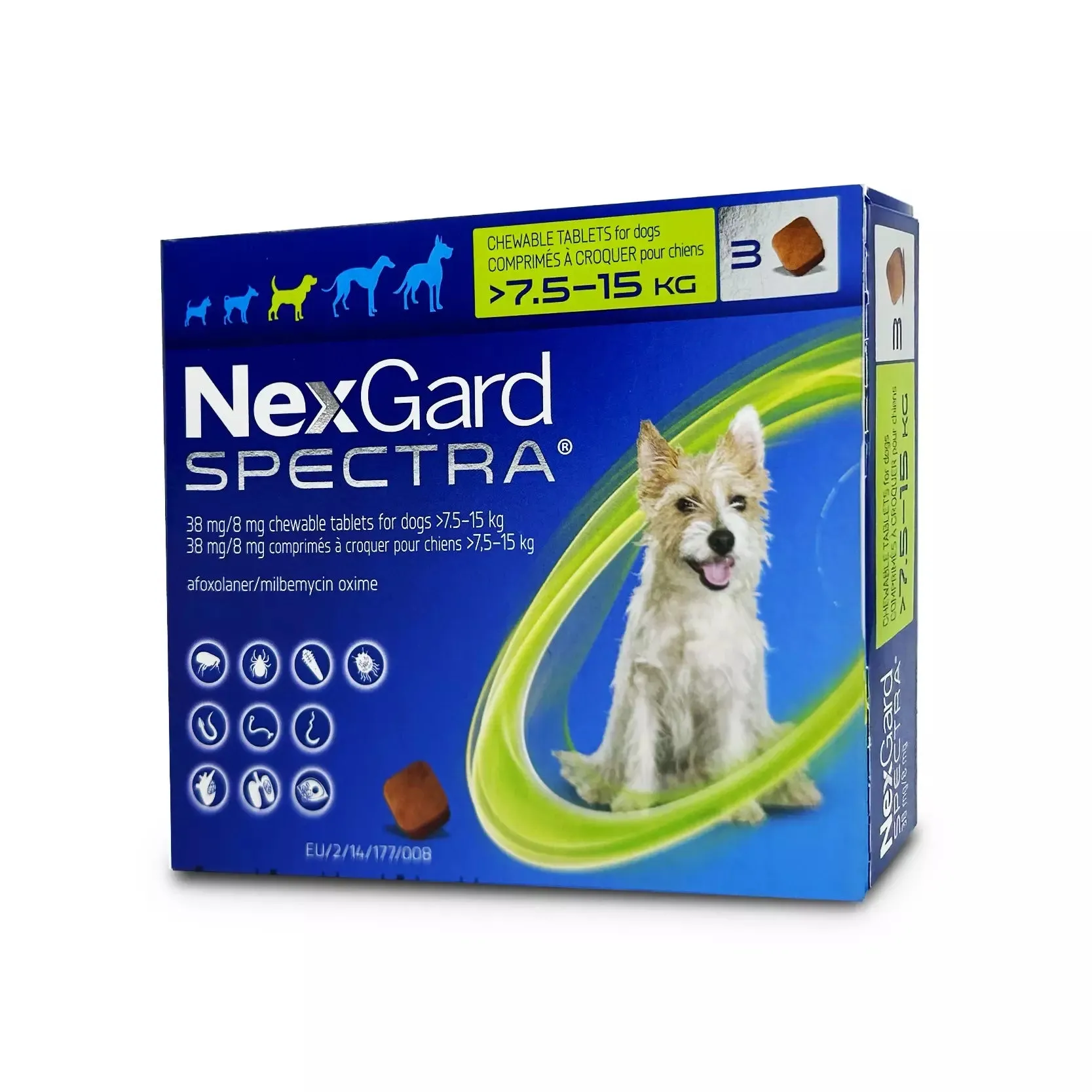 NexGard Spectra (Flea, Tick, Heartworm and Worm Prevention)