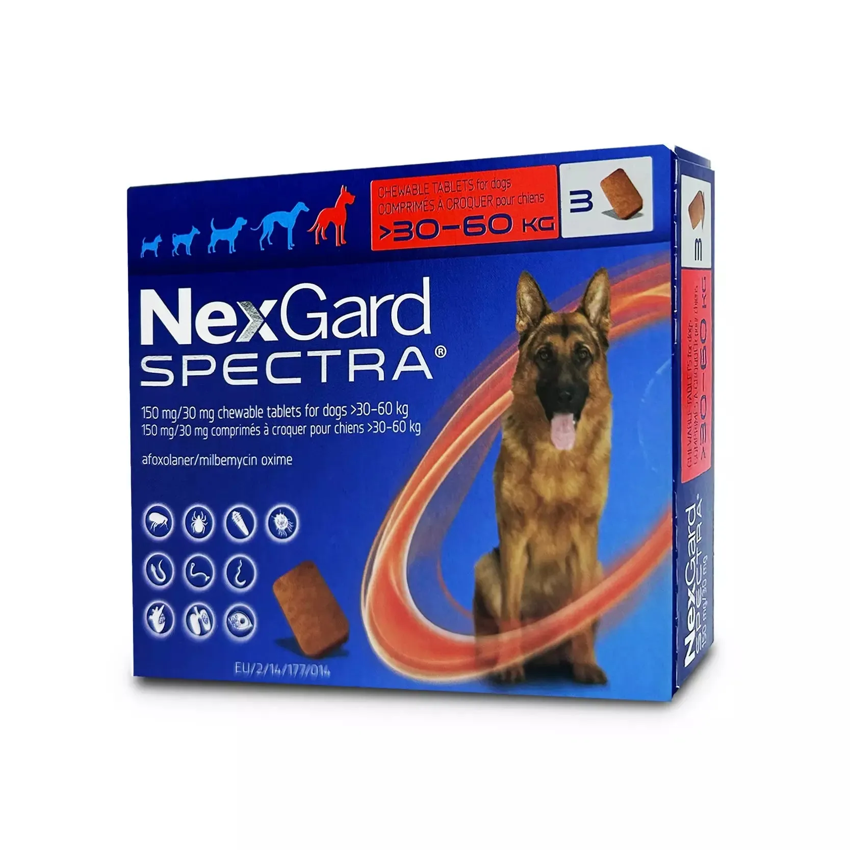 NexGard Spectra (Flea, Tick, Heartworm and Worm Prevention)