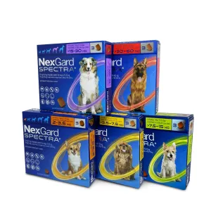NexGard Spectra (Flea, Tick, Heartworm and Worm Prevention)