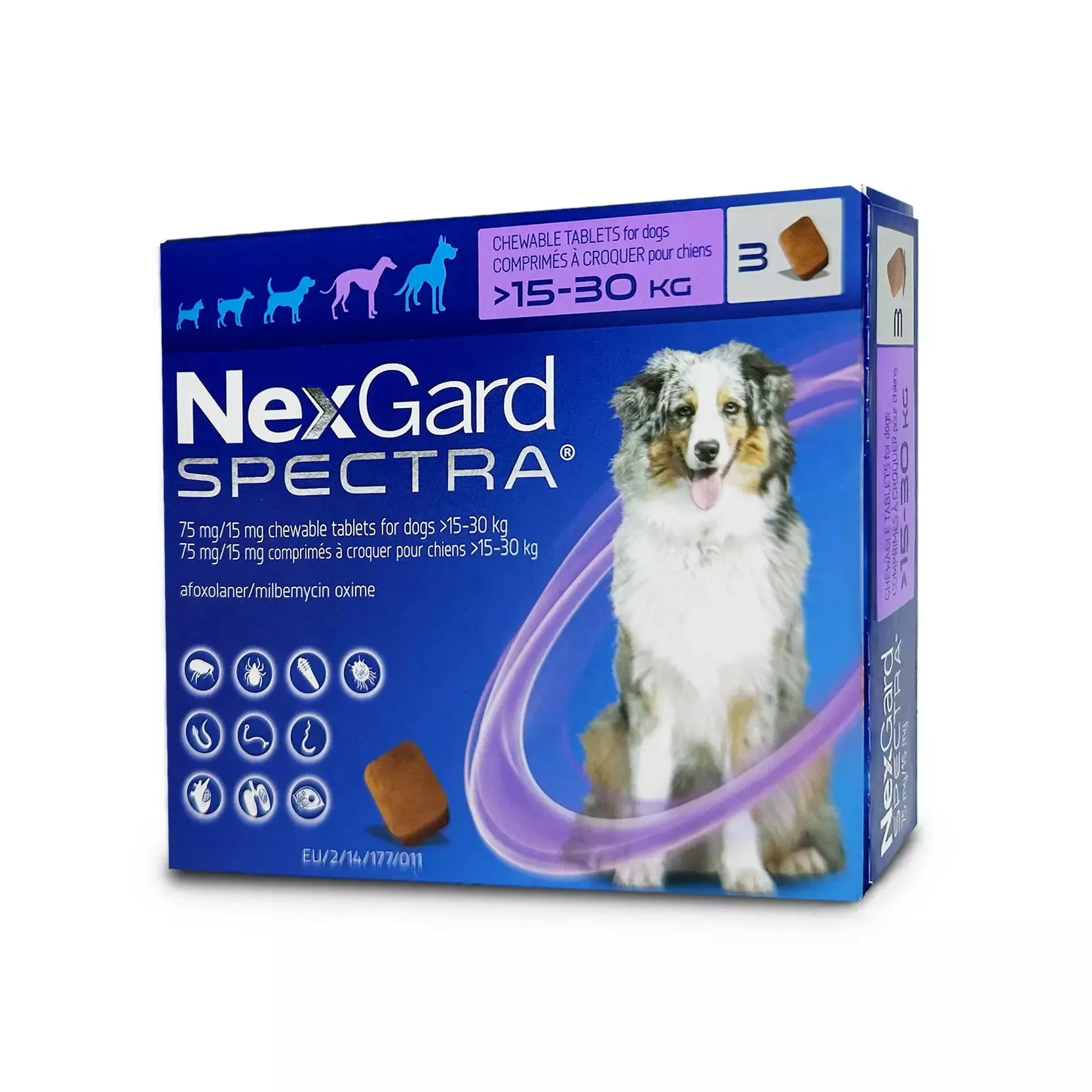 NexGard Spectra (Flea, Tick, Heartworm and Worm Prevention)