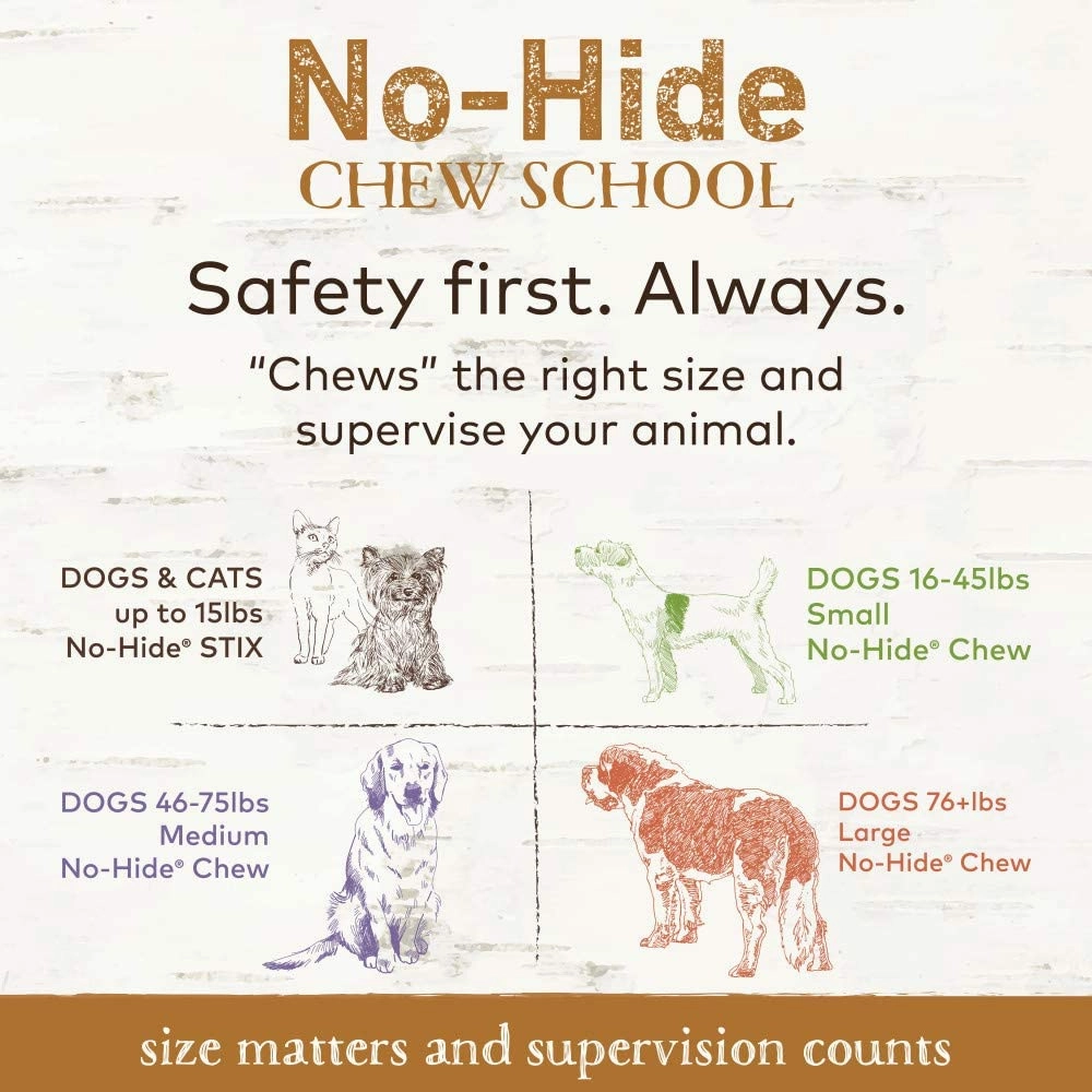 No Hide Chicken Stix Dog Chews