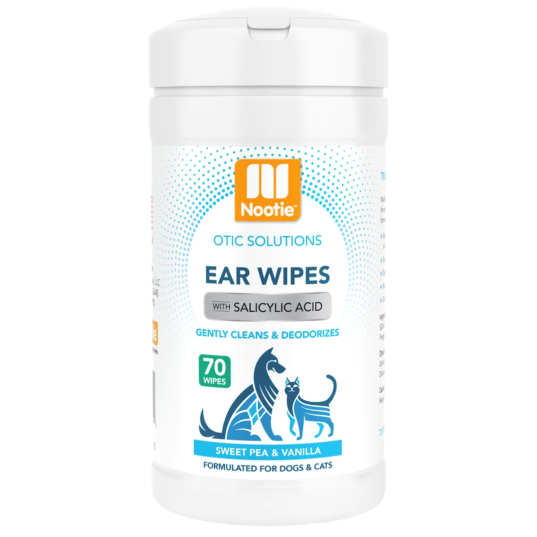 Nooties Sweet Pea & Vanilla Ear Wipes 70 ct.