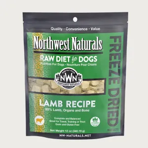 NORTHWEST NATURALS Freeze-Dried Raw Lamb Recipe for Dogs