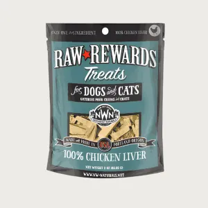 NORTHWEST NATURALS Raw Rewards Chicken Liver Treats for Dogs & Cats
