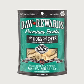 NORTHWEST NATURALS Raw Rewards Green Mussels Treats for Dogs & Cats