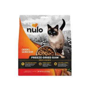 Nulo Freeze-Dried Raw Cat Food - Chicken & Salmon