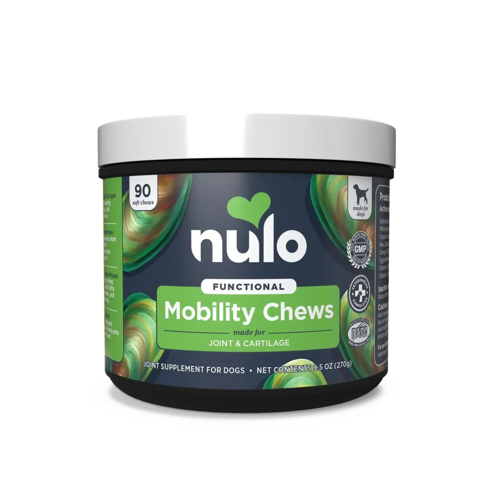 Nulo Functional Soft Chew Supplement for Dogs - Mobility Chews 90's