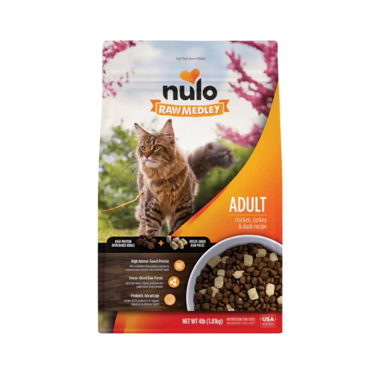 Nulo Raw Medley Cat Food - Chicken, Turkey & Duck Recipe