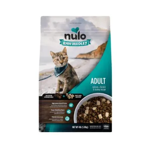 Nulo Raw Medley Cat Food - Salmon, Chicken & Turkey Recipe