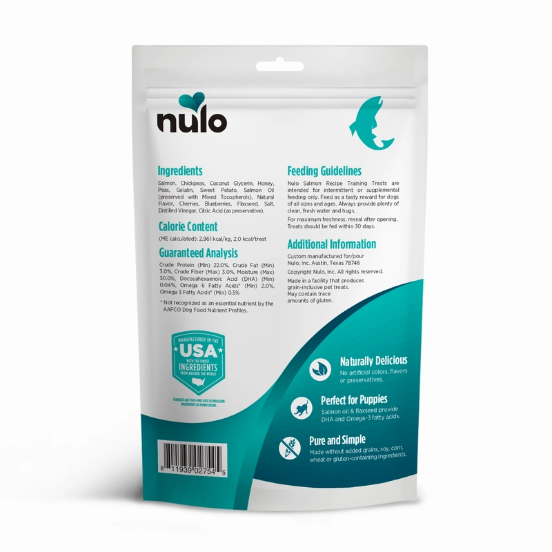 Nulo Freestyle Trainers Grain Free Salmon Dog Treats