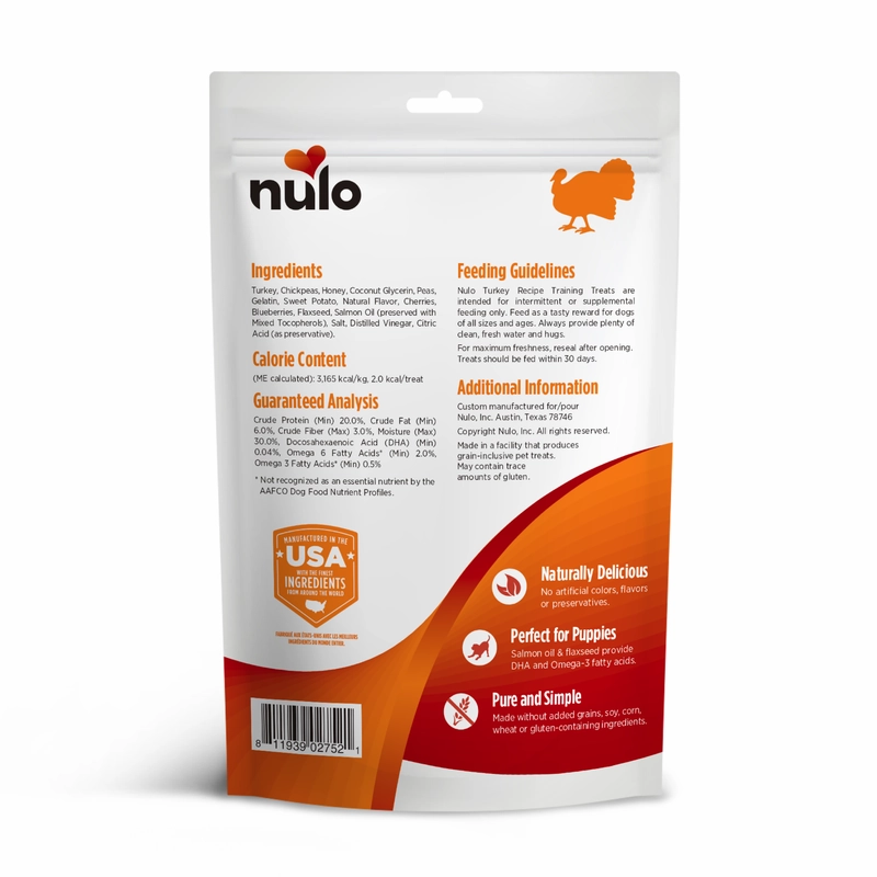 Nulo Freestyle Trainers Grain Free Turkey Dog Treats