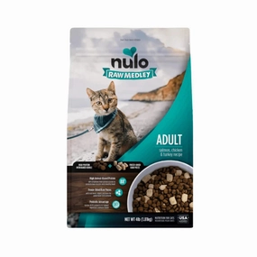 Nulo Raw Medley Cat Food - Salmon, Chicken & Turkey Recipe