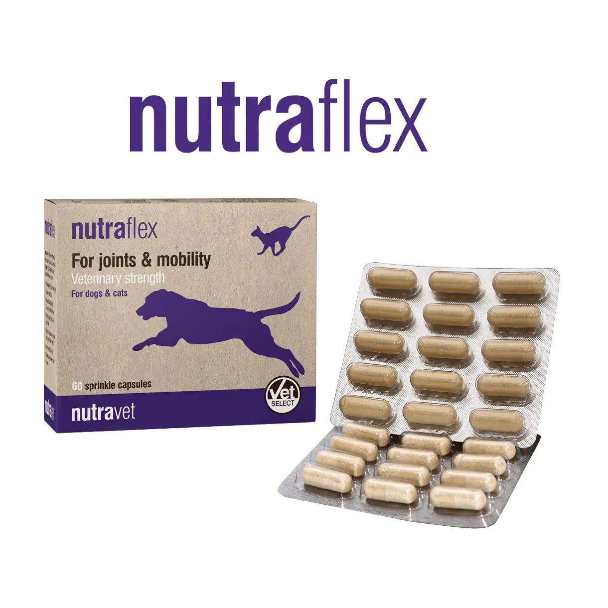 Nutraflex - Joint Supplement for Pets 60 caps
